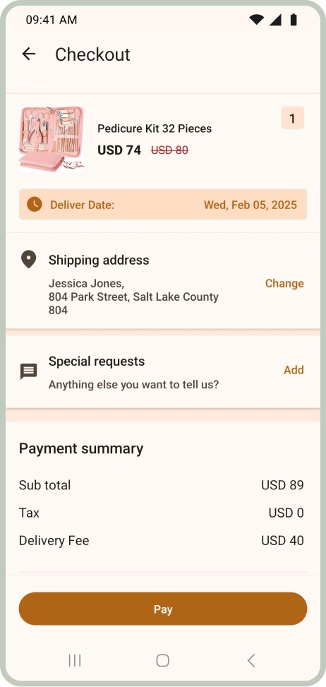 Beauty Store_Android-10 Android 28